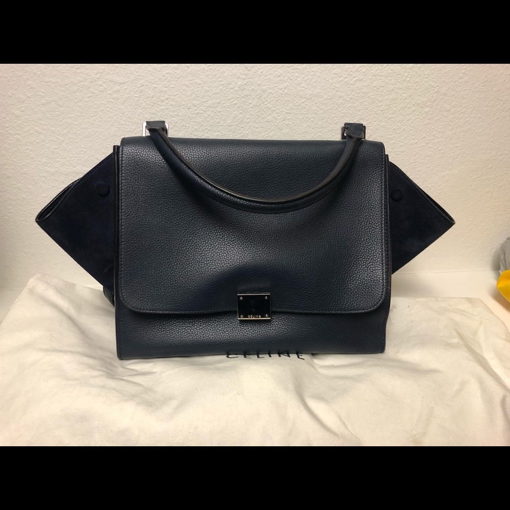 Celine Trapeze- Navy Excellent Condition